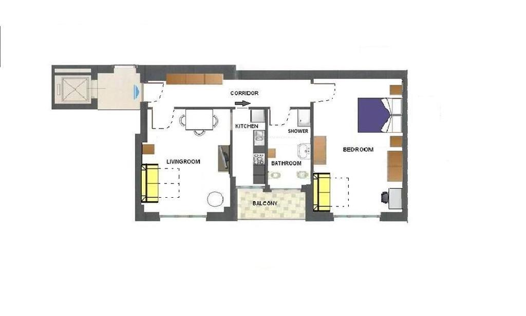 Apartamento Nibre Milán Exterior foto